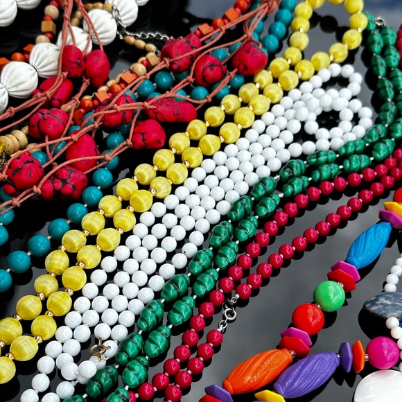 Big LOT .Neck jewelry. Beads.Summer beads.Summer Necklace
All 13 beads - Picture 3 of 14
